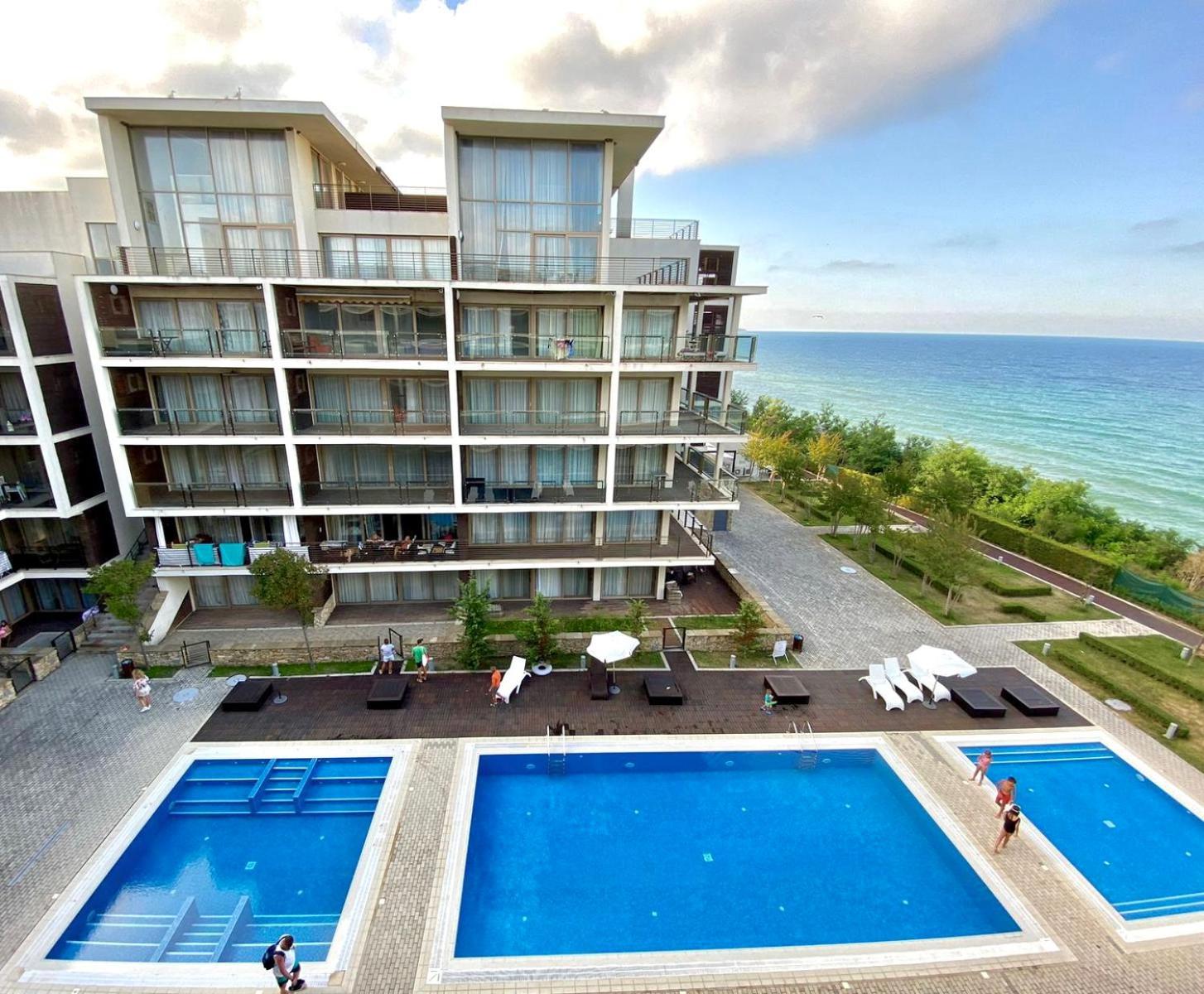 Apartamento Sea View Penthouse Obzor Exterior foto